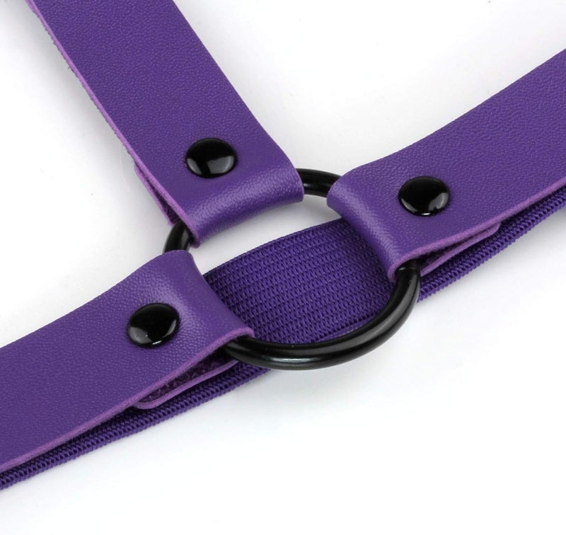 Milakoo Women's Harness Gothic Leg Ring Body Harness Garter Belt Adjustable - Image 3